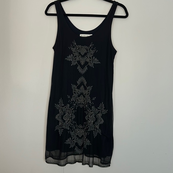 Abercrombie & Fitch Stunning Bohemian Beaded Dress Size Small - Picture 1 of 6